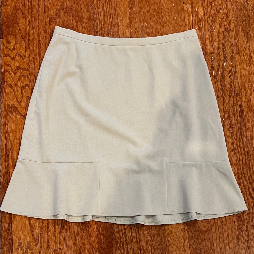The Limited Cream A-Line Skirt